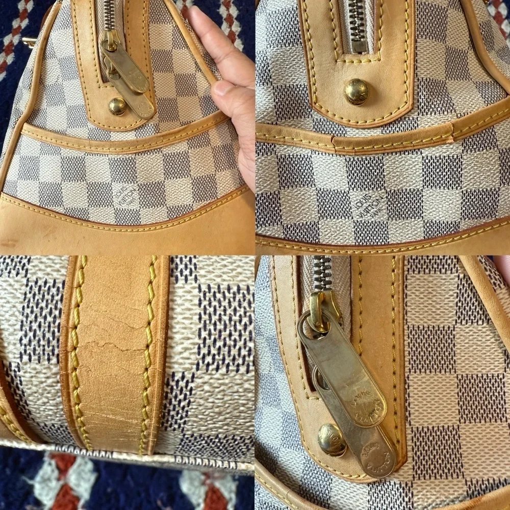 LOUIS VUITTON Damier Azur Berkeley